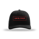 Game Over Hard Trucker Unisex Cap Black One Size