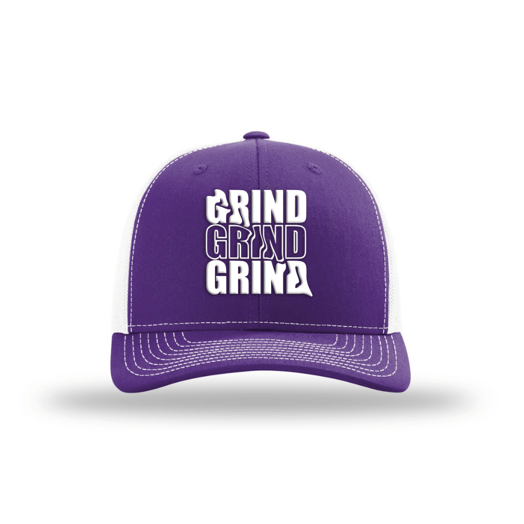 Grind Hard Trucker Unisex Cap Black One Size