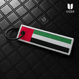 UAE KEYCHAIN WITH METAL KEY RING