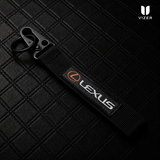 LEXUS KEYCHAIN WITH METAL KEY RING
