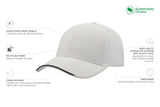 UAE Flag-Lines Cap (White)