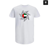 I Stand With U.A.E ( أنا أقف مع دولة الإمارات العربية المتحدة ) Cotton T-Shirt