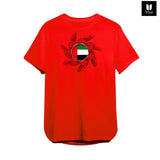 I Stand With U.A.E ( أنا أقف مع دولة الإمارات العربية المتحدة ) Cotton T-Shirt
