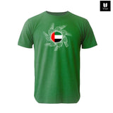 I Stand With U.A.E ( أنا أقف مع دولة الإمارات العربية المتحدة ) Cotton T-Shirt