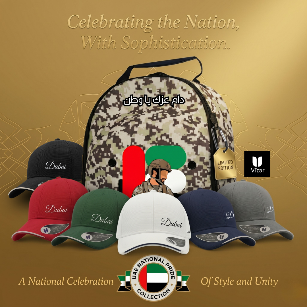 Dubai Set of 6 Caps+ Cap Bag