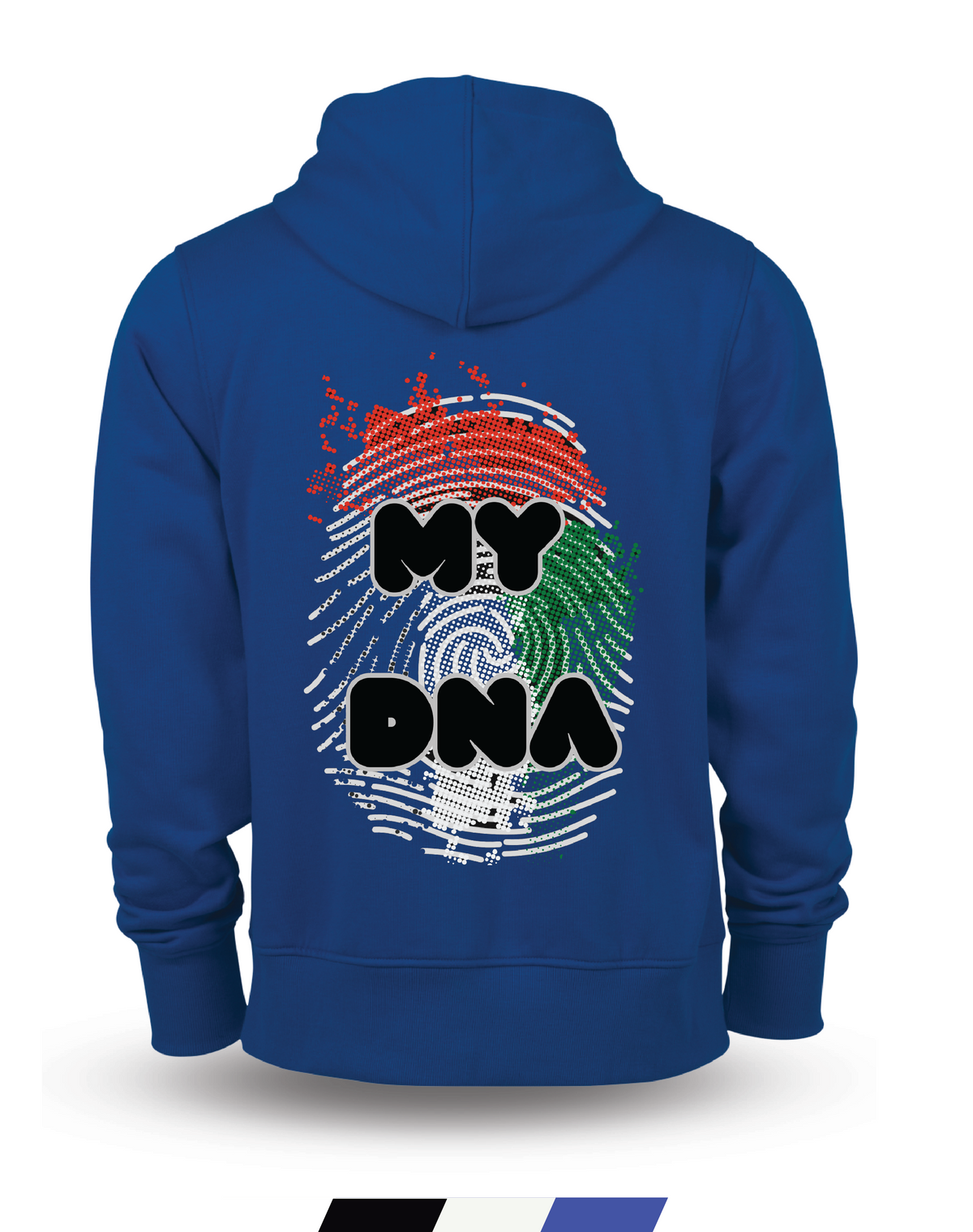 UAE MY DNA Hoodie Jacket 1-pc Only (Adults (M) Medium Royal Blue)
